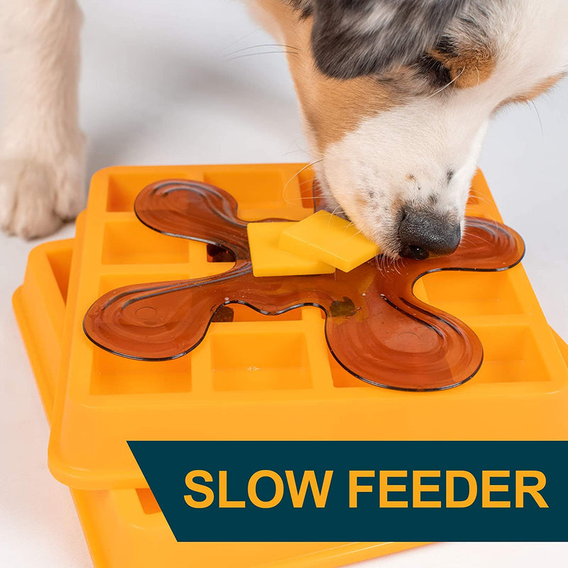 Dog Puzzle Toy, Slow Feeder Dog Food Bowl, Dog Food Treat